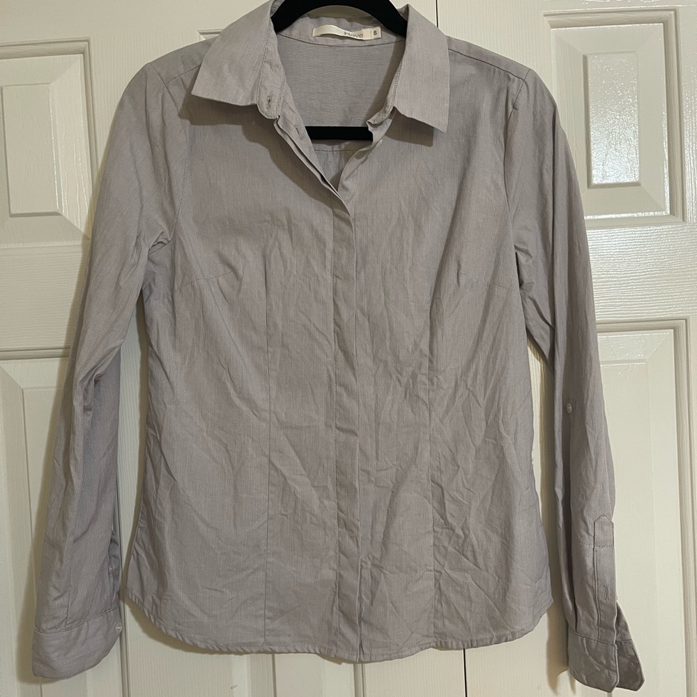 Have Grey Blouse size small